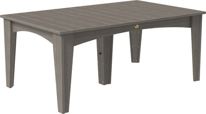 wooden rectangular table