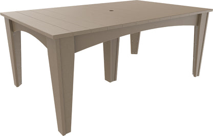 outdoor wooden table