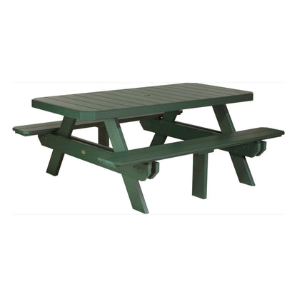 LUXCRAFT 6’ Rectangular Picnic Table