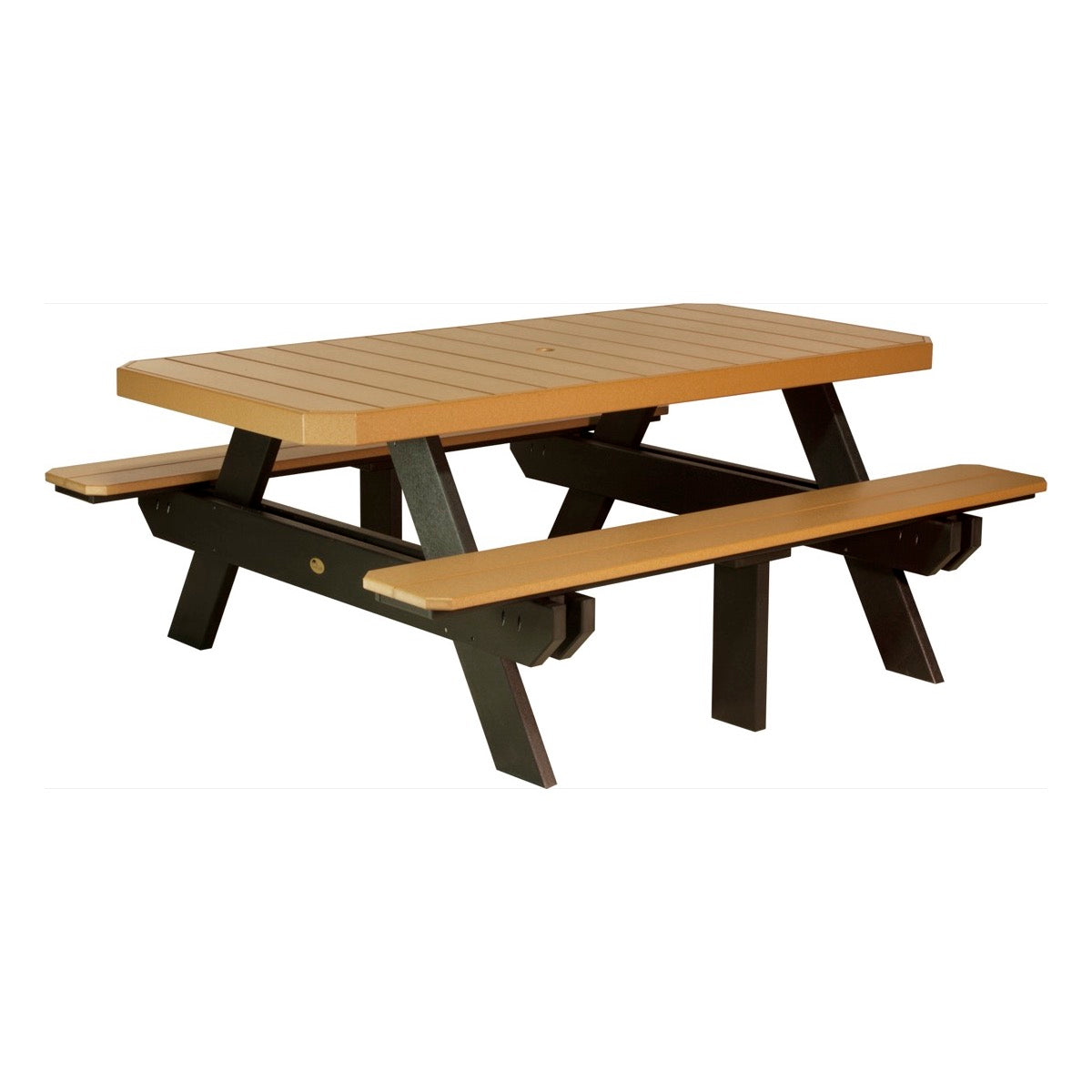 LUXCRAFT 6’ Rectangular Picnic Table