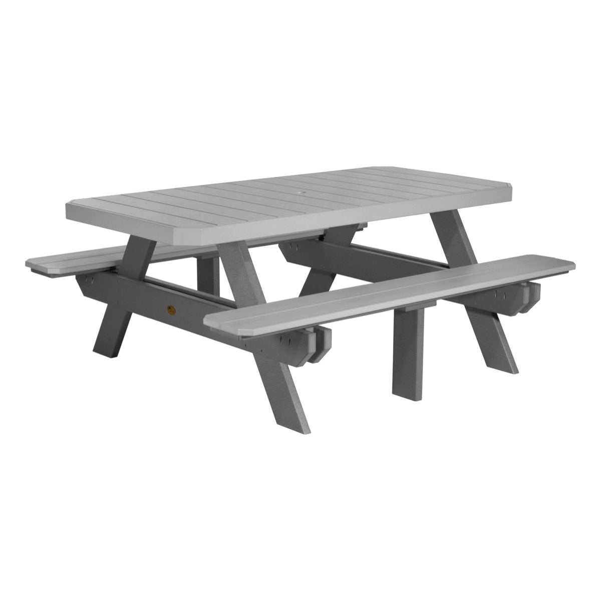 LUXCRAFT 6’ Rectangular Picnic Table