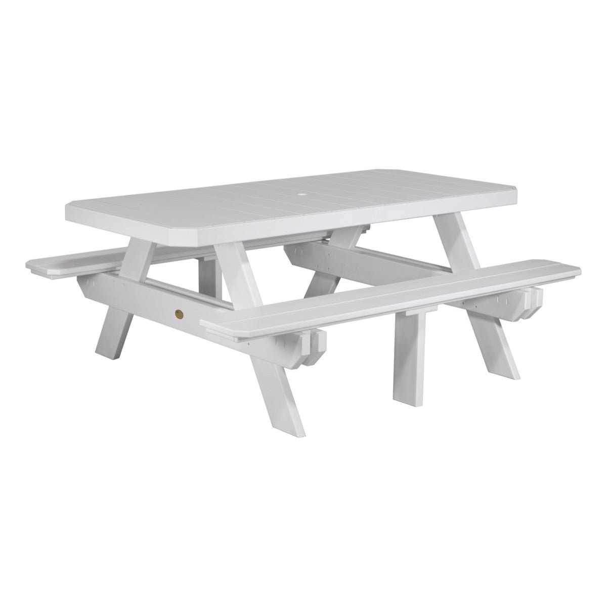 LUXCRAFT 6’ Rectangular Picnic Table