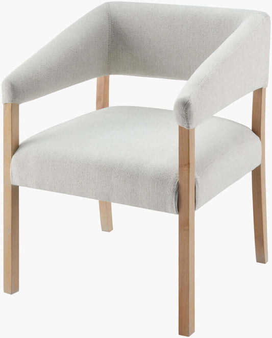 Front view of the Grace Dining Chair featuring its minimalist design and sturdy frame