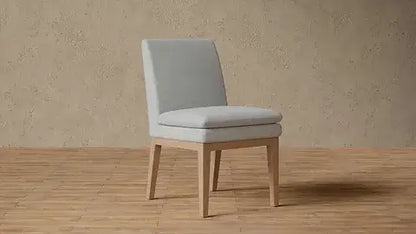 Chandler Dining Chair by Case & Canvas in a stylish dining room setting.