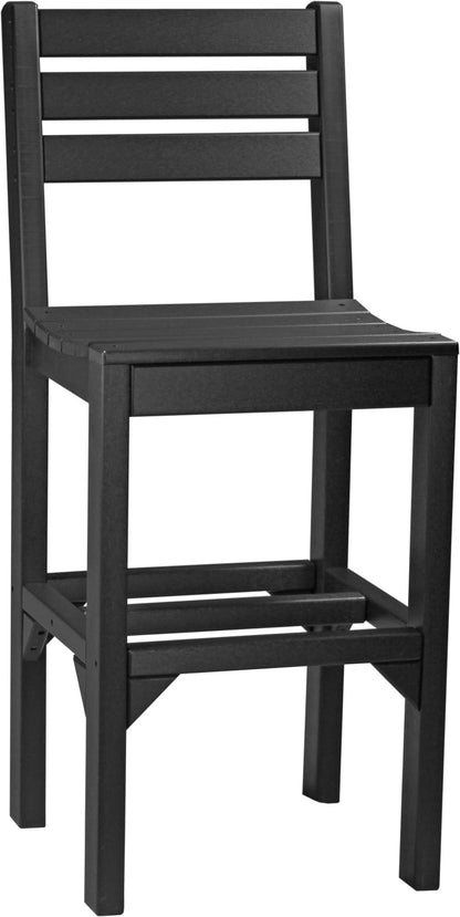 black side chair