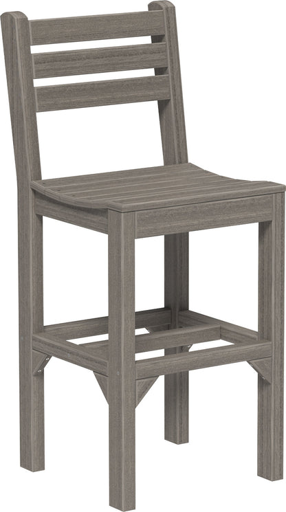 wooden outdoor dining chair