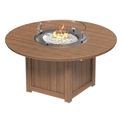 LUXCRAFT Lumin 60" Round Fire Table