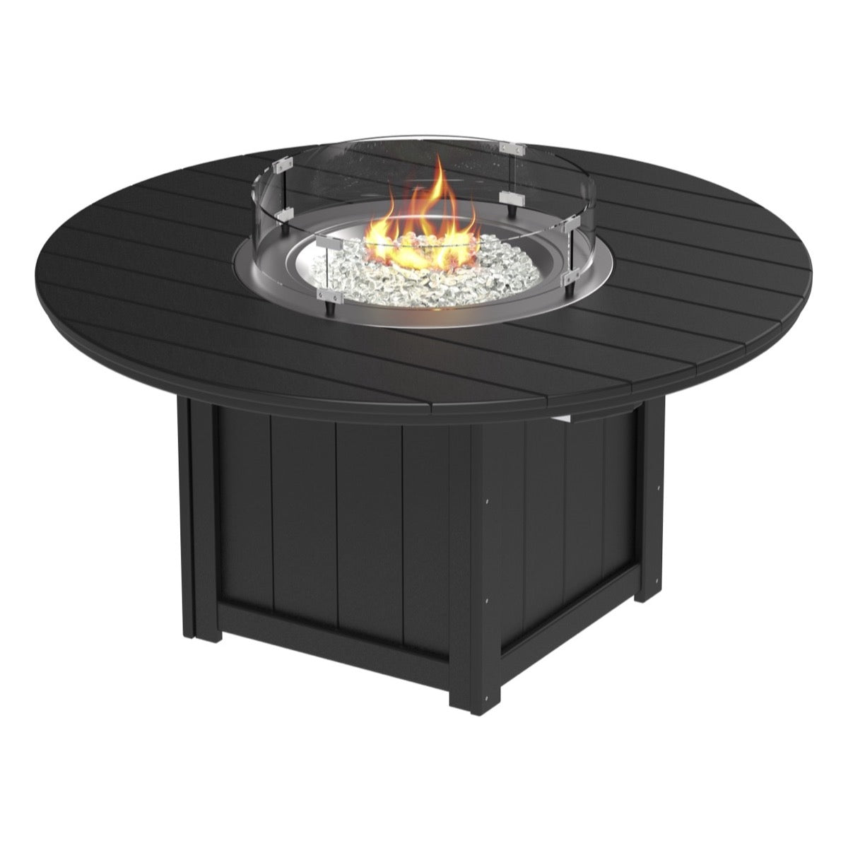 LUXCRAFT Lumin 60" Round Fire Table