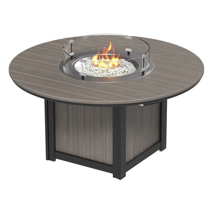 LUXCRAFT Lumin 60" Round Fire Table