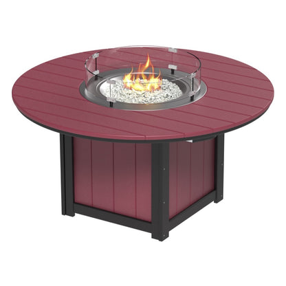 LUXCRAFT Lumin 60" Round Fire Table