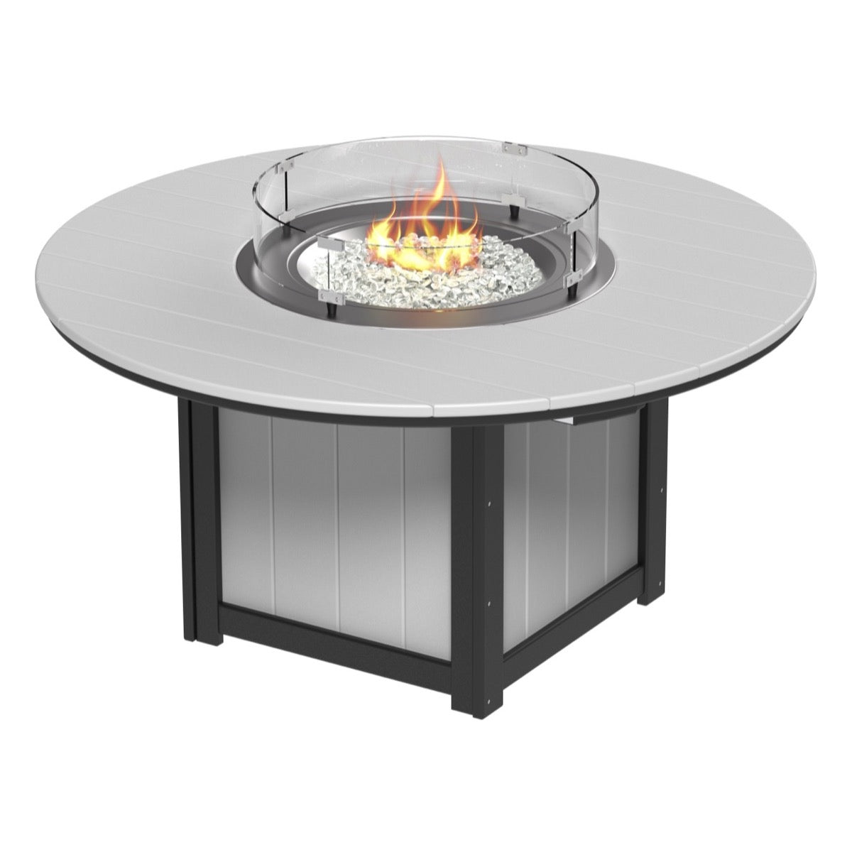 LUXCRAFT Lumin 60" Round Fire Table