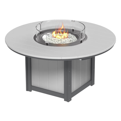 LUXCRAFT Lumin 60" Round Fire Table