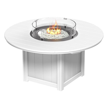 LUXCRAFT Lumin 60" Round Fire Table