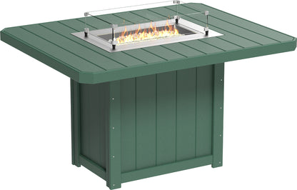 LUXCRAFT Lumin 62" Rectangular Counter Fire Table