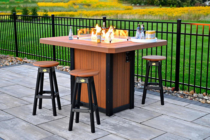 outdoor fire table