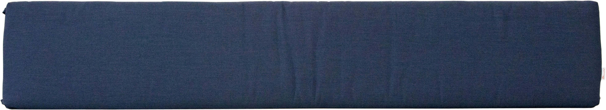 72" Cafe Bench Cushion in Spectrum Indigo - Rich Blue Hues, Classic and Deep, Perfect for Elegant Outdoor Themes