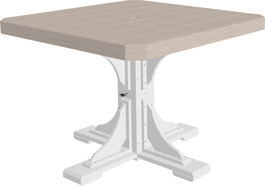 LUXCRAFT Poly 41" Square Dining Table