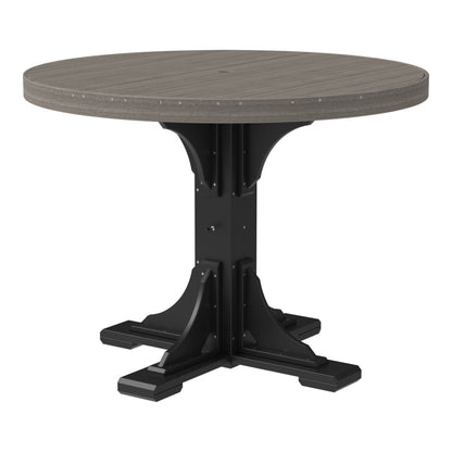 LUXCRAFT 4' Round Island Table Set 5 Piece