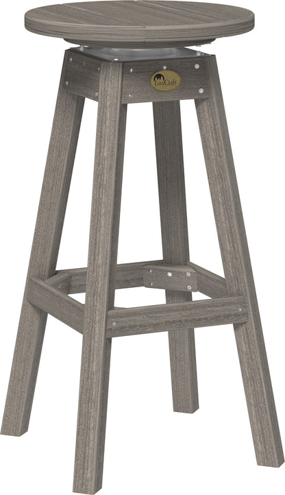 LUXCRAFT Poly Lumber Outdoor Bar Stool