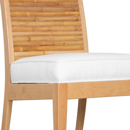 DAVID FRANCIS Stacked Bamboo Dining Chair 2 Piece