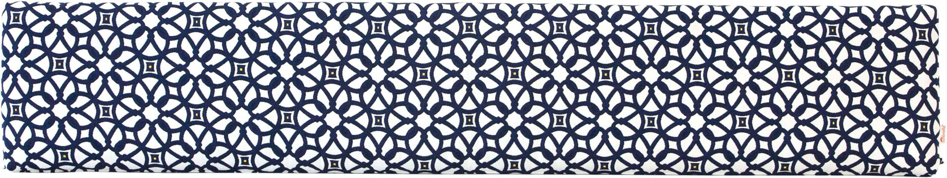 72" Cafe Bench Cushion in Luxe Indigo - Rich Indigo Blue, Luxurious and Deep, Enhances Upscale Outdoor Decor