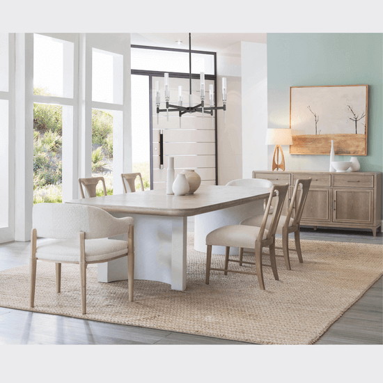 Arbor Haven Montara Modern Rectangular Dining Table