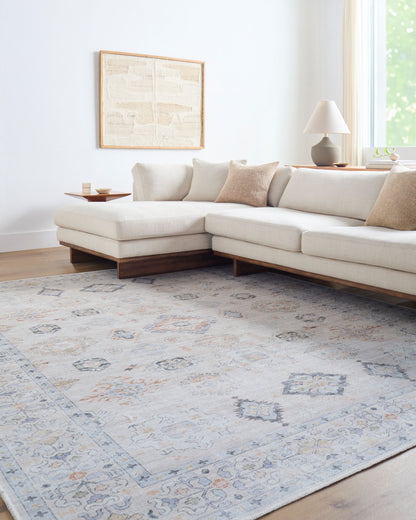 LIVABLISS Alanya Beige Machine Woven Rug