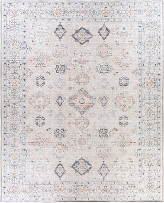 LIVABLISS Alanya Beige Machine Woven Rug