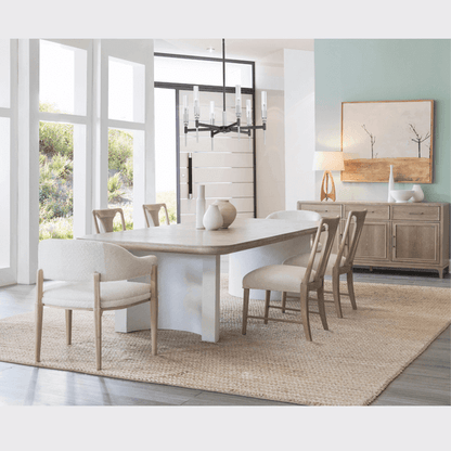 Arbor Haven Montara Modern Rectangular Dining Table - Echo Dining