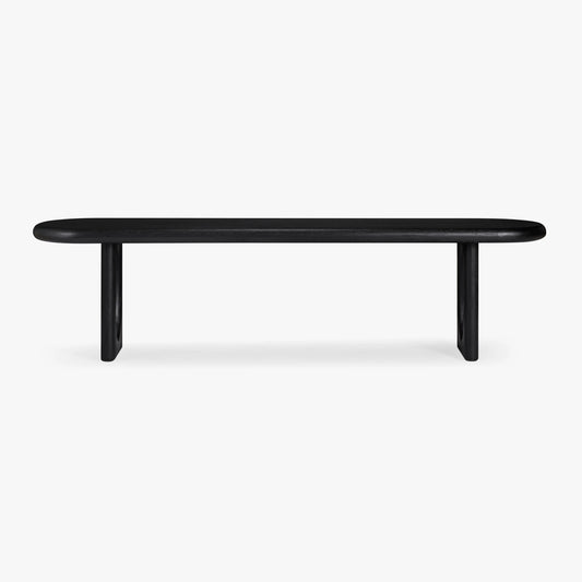 AURA LIVING Lena Oak Dining Bench - Echo Dining