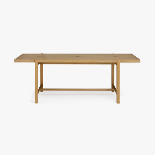 AURA LIVING Soren Oak Dining Table - Echo Dining