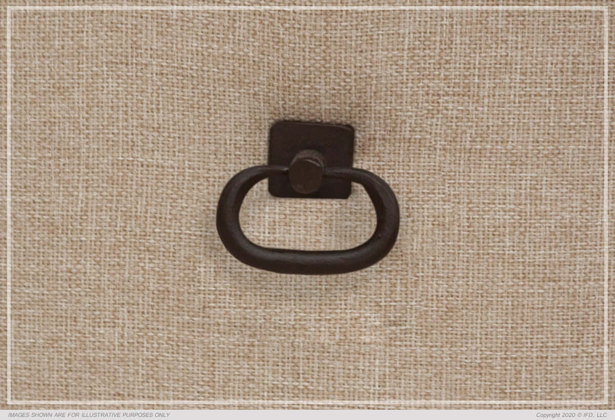 Detailed view of the handle on the backrest of Bonanza Dining Chair.