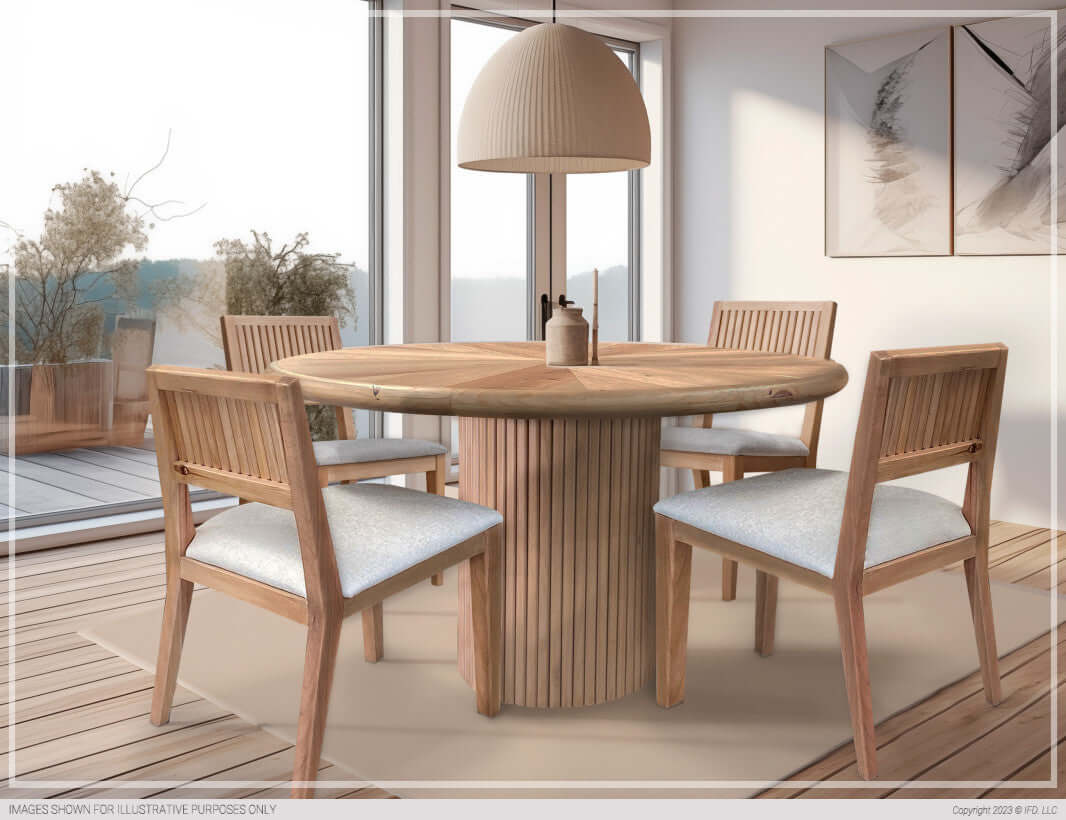 IFD Giza Round Dining Table