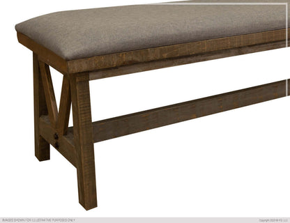 IFD Loft Brown Dining Bench