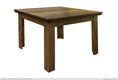 IFD Loft Brown Square Dining Table