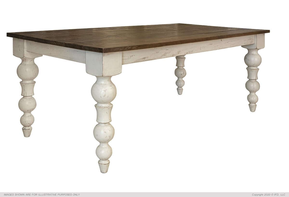 IFD Rock Valley Rectangular Dining Table