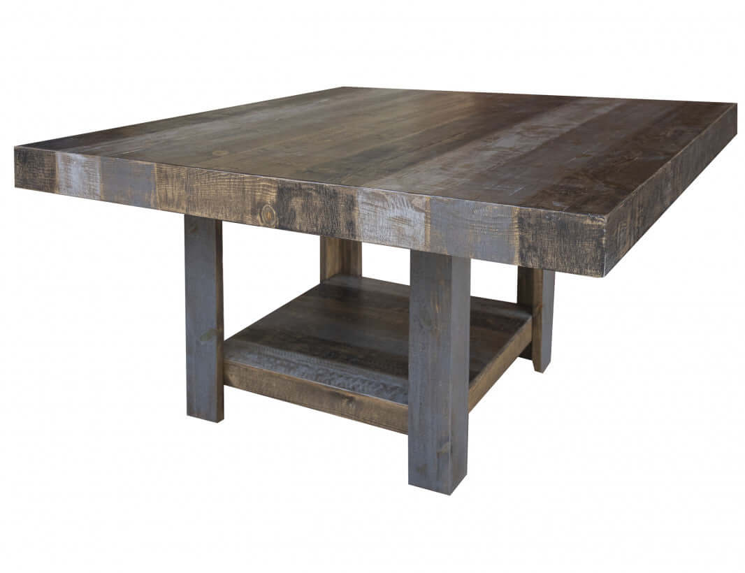 IFD Loft Brown 54" Square Dining Table