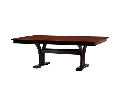 BARKMAN FURNITURE Bristol Trestle Extension Dining Table - Echo Dining