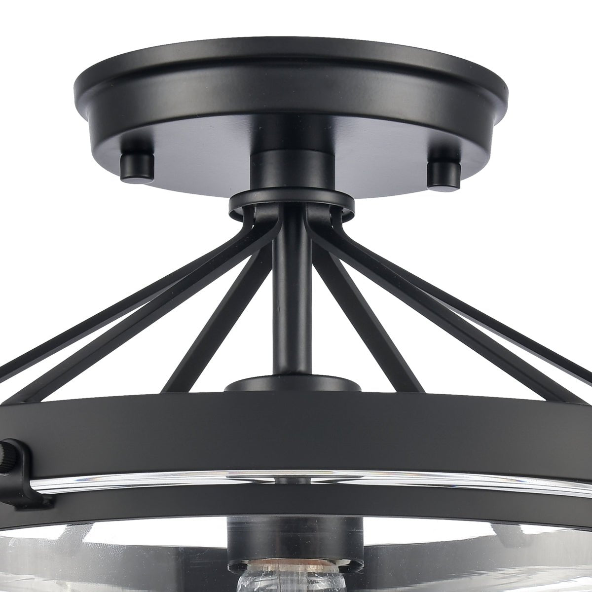 ELK HOME Boyer 12” Semi Flush Mount - Echo Dining