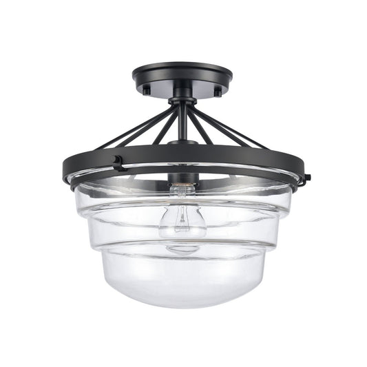 ELK HOME Boyer 12” Semi Flush Mount - Echo Dining