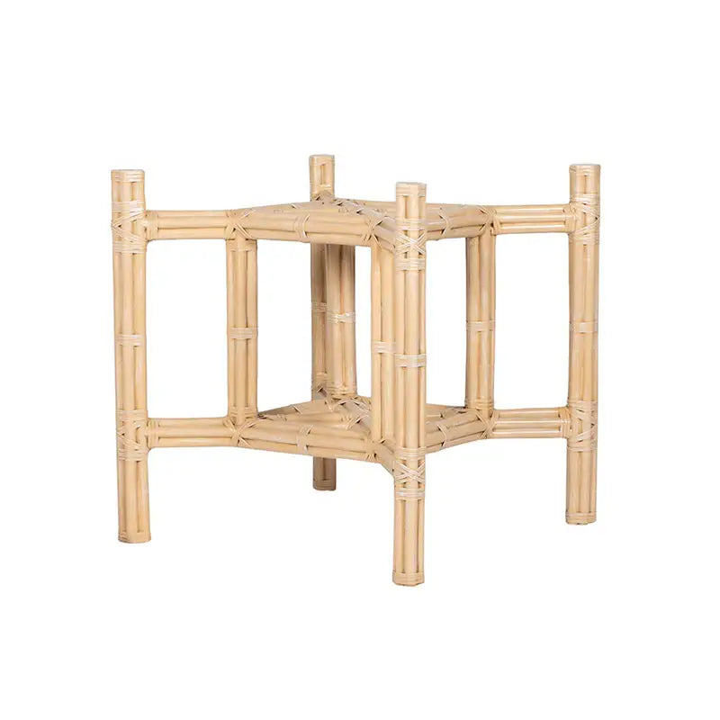 DAVID FRANCIS Square Rattan Dining Table Base