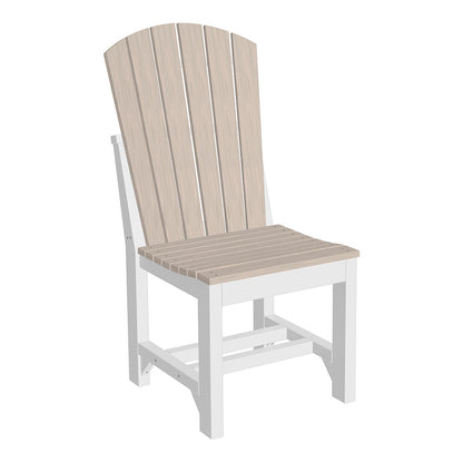 Birchwood & White Adirondack Chair, featuring a fresh and clean two-tone look