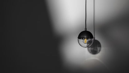 Molecule Pendant Light styled in a modern interior with sleek design.