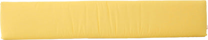 72" Cafe Bench Cushion in Buttercup Yellow Color - Vibrant and Sunny, Perfect for Brightening Outdoor Spaces