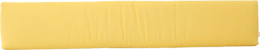 72" Cafe Bench Cushion in Buttercup Yellow Color - Vibrant and Sunny, Perfect for Brightening Outdoor Spaces